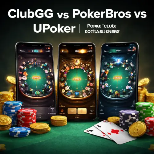 ClubGG vs PokerBros vs UPoker