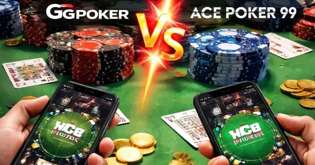 GGPoker vs Ace Poker 99, online poker Philippines, best poker site for Filipinos