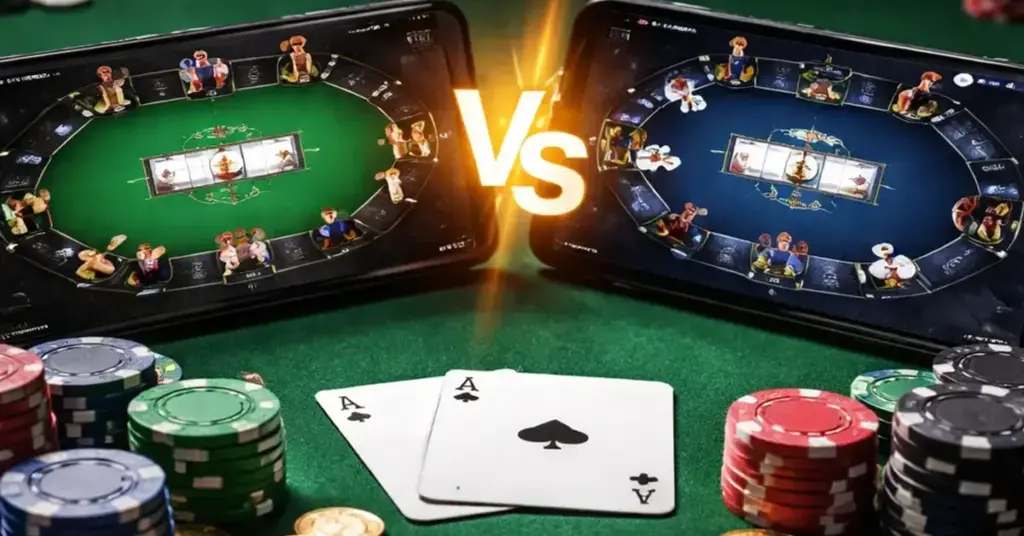 GGPoker vs HighStakes Poker App, best poker app for pros, GGPoker review