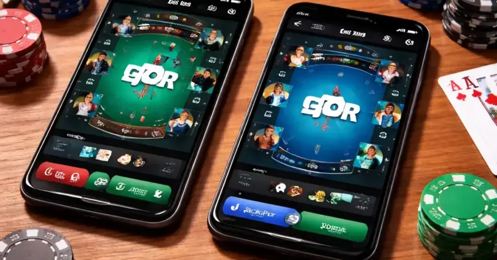 GGPoker vs JackPoker, mobile poker app comparison, best poker app 2025