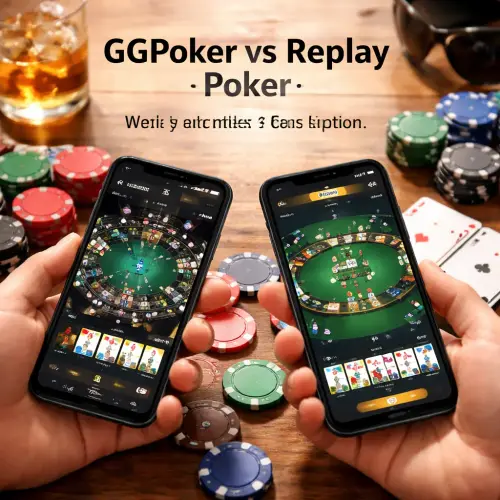 GGPoker vs Replay Poker, free poker site comparison, best free poker app