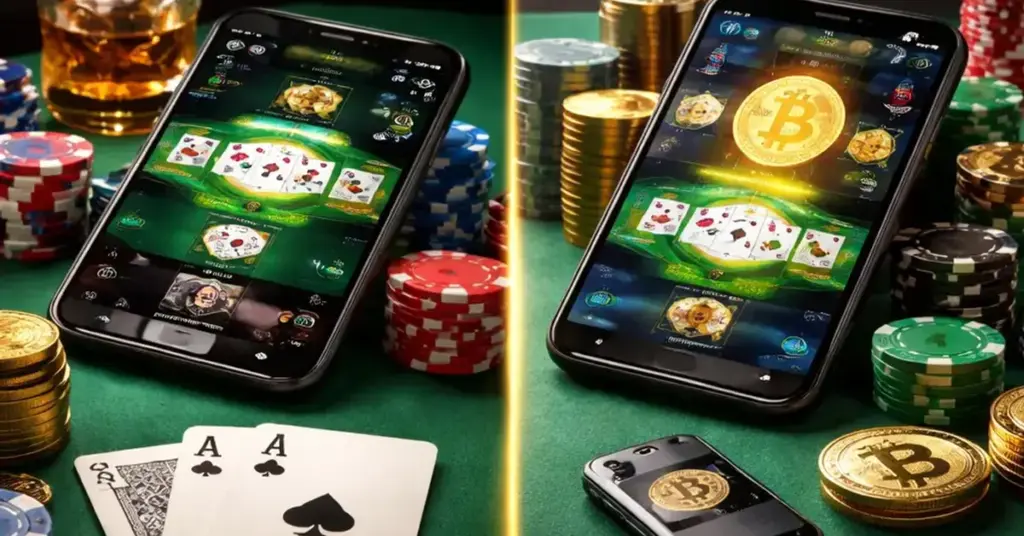 GGPoker vs Seals Poker Club, crypto poker vs standard poker, online poker site comparison