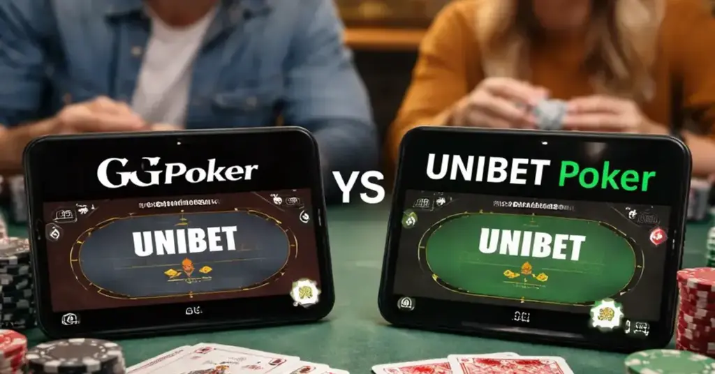 GGPoker vs Unibet Poker, beginner-friendly poker sites, online poker for beginners