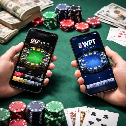 GGPoker vs WPT Global, online poker app comparison, best poker app for mobile
