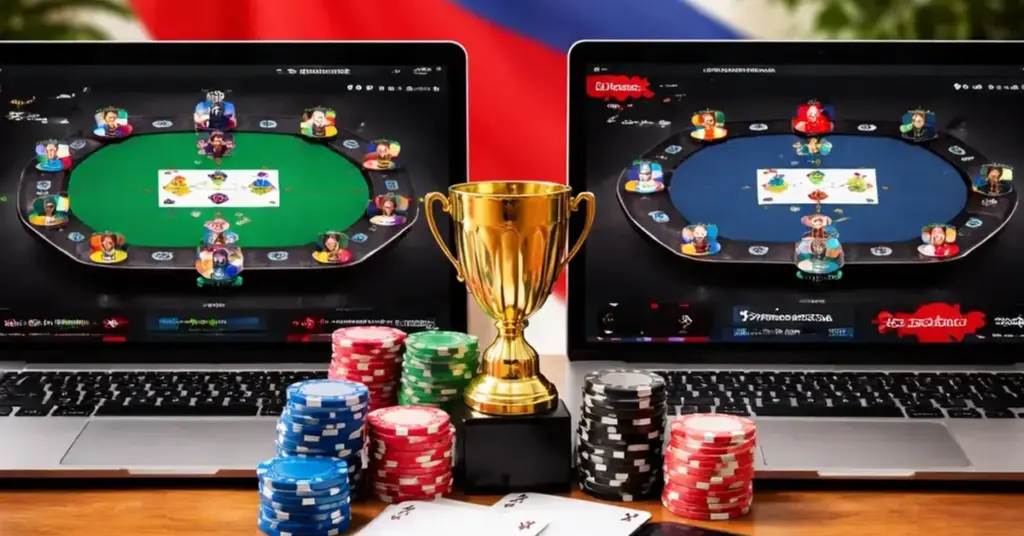 Natural8 vs PokerStars, Filipino poker sites comparison, best online poker for Philippines