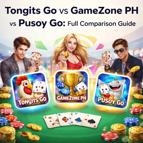 Tongits Go vs GameZone PH vs Pusoy Go